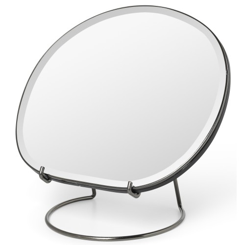 dark chrome - Pond table mirror - Ferm Living