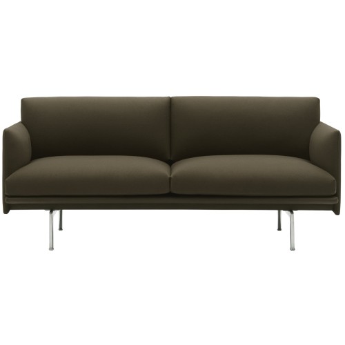 Outline 2-seater sofa – Divina 984 fabric - Muuto