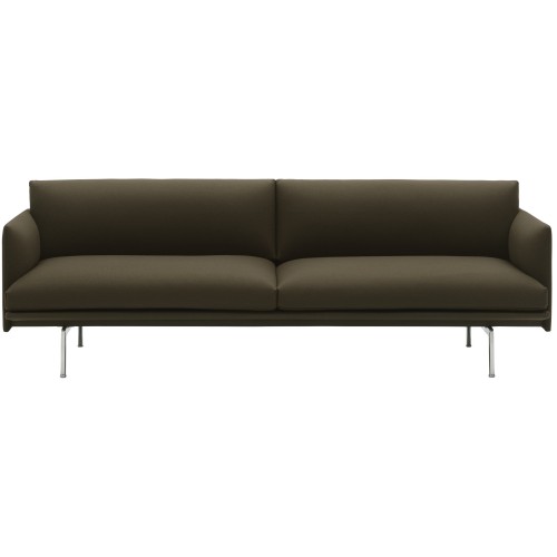 Outline 3-seater sofa – Divina 984 fabric - Muuto