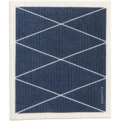 ocean blue - Max - dish cloth - Pappelina