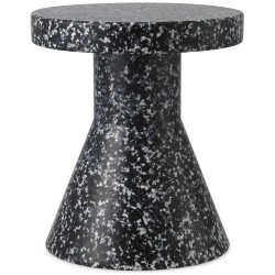 Black / White - Bit Stool Cone - 605702 - Normann Copenhagen