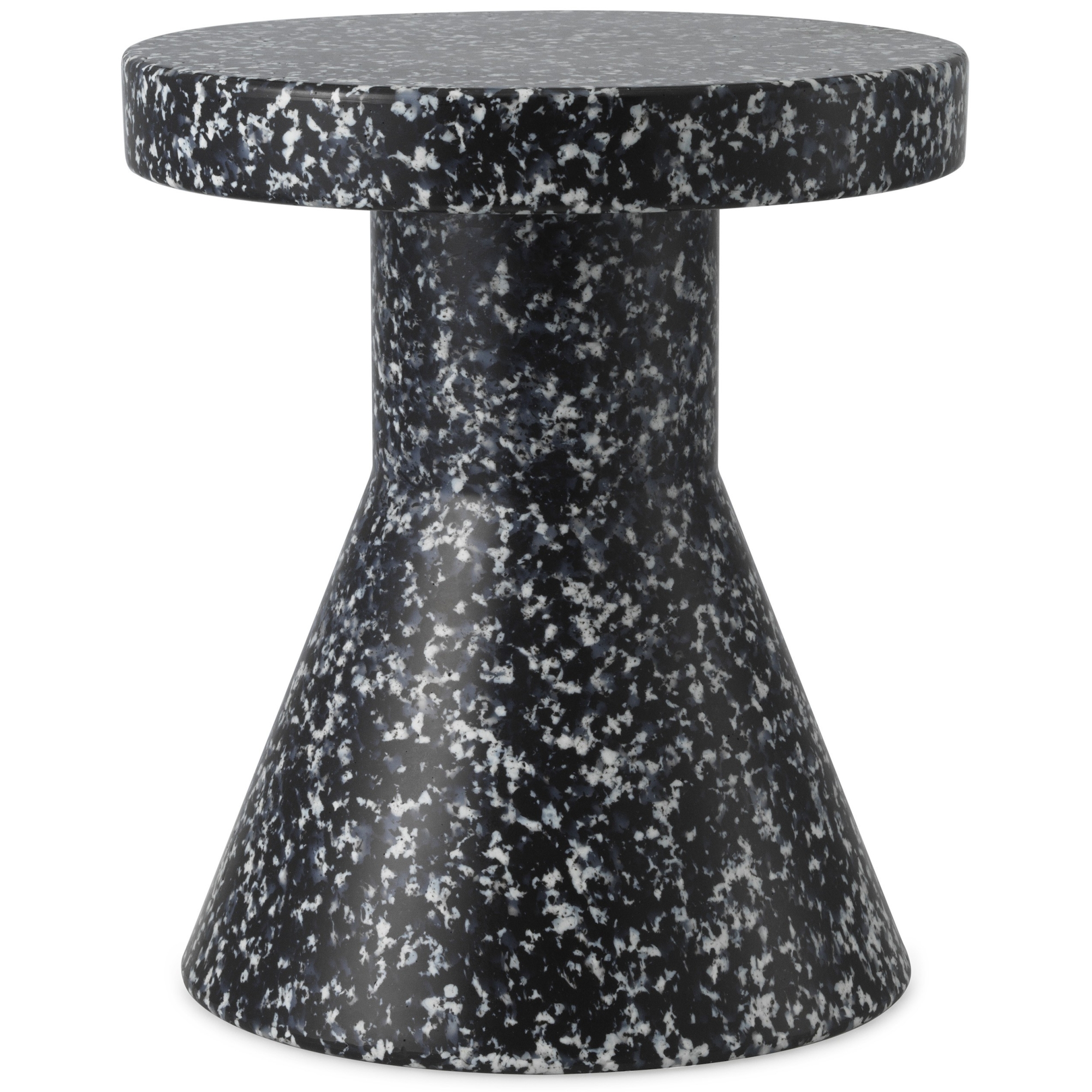 Black / White - tabouret Bit Cone - 605702 - Normann Copenhagen