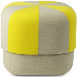 small - yellow - Circus pouf - Normann Copenhagen