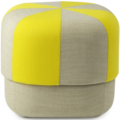 small - yellow - Circus pouf - Normann Copenhagen