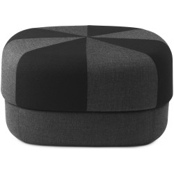 large - black - Circus pouf - Normann Copenhagen