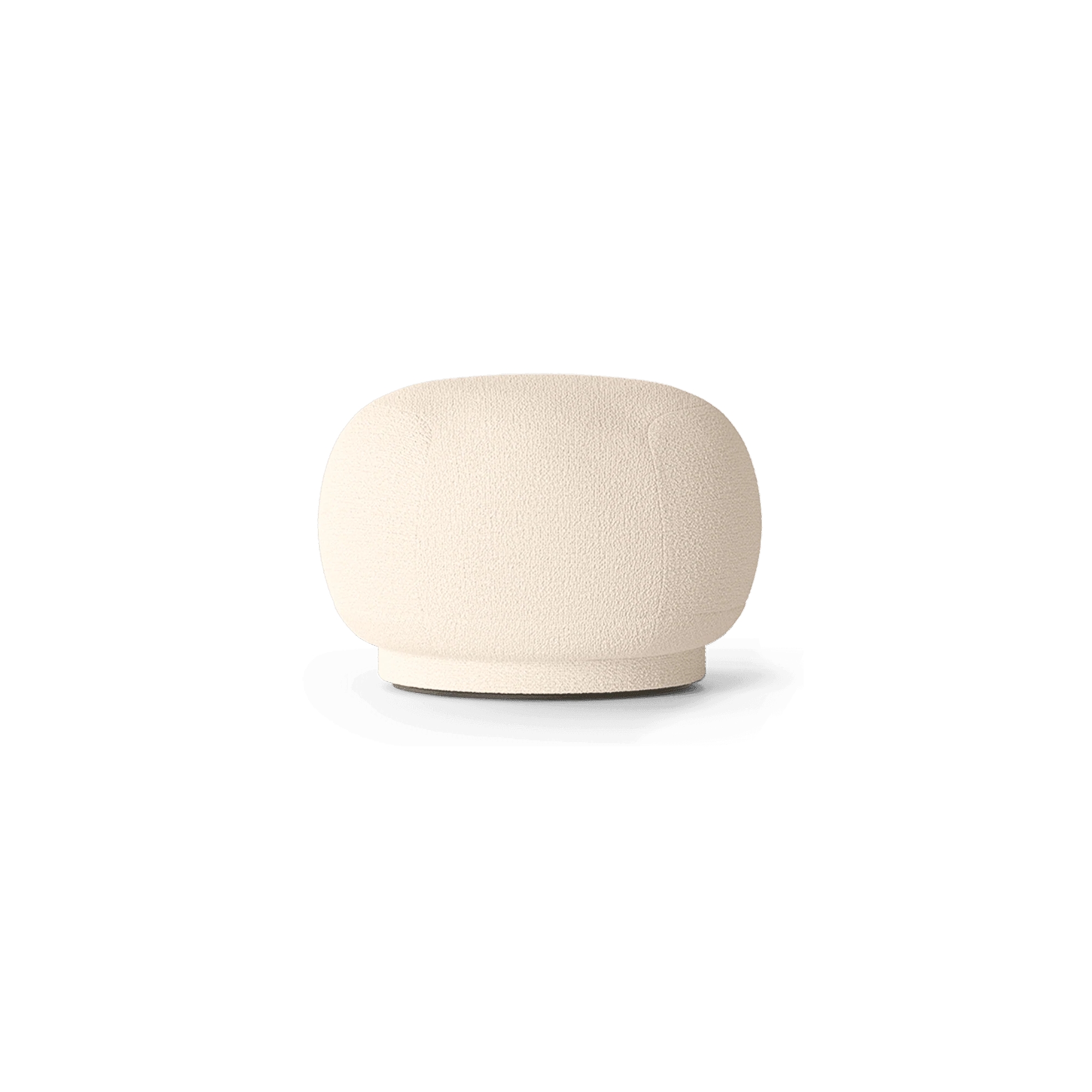 Ferm Living – Rico pouf, Wool Bouclé off-white