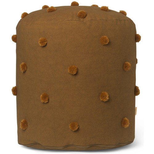 SOLD OUT - sugar kelp / mustard - Dot tufted pouf - Ferm Living