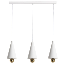 Platine Cherry Linéaire pour 3 lampes - Petite Friture