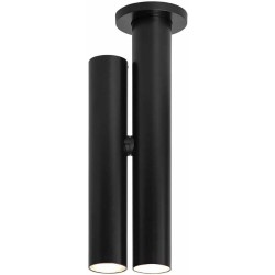 plafonnier Tubes - noir / noir - Nemo lighting