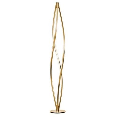 floor lamp In the Wind - gold painted - Nemo lighting