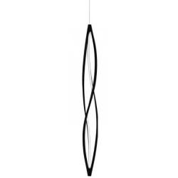 vertical pendant In the Wind - black - Nemo lighting