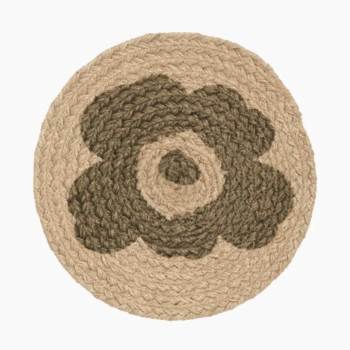 - Marimekko Unikko trivet Ø25 cm - Jute Fiber