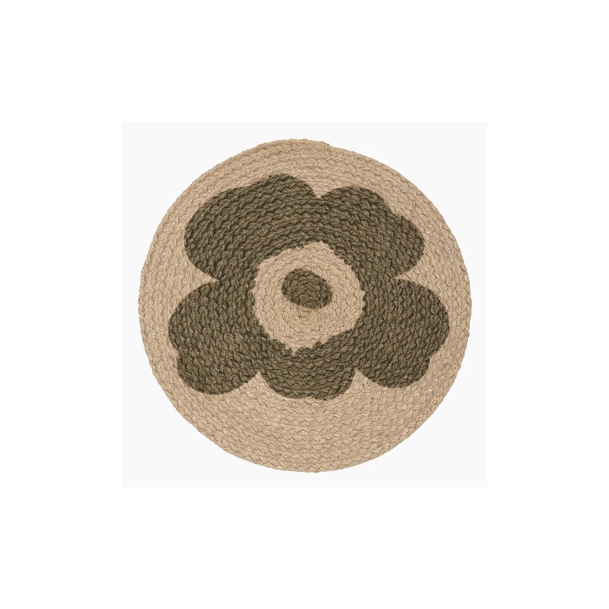 - Marimekko Fibre de Jute - set de table Ø39 cm - Unikko - 800