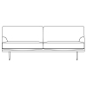 2 seater - Flaneur sofa - Gubi