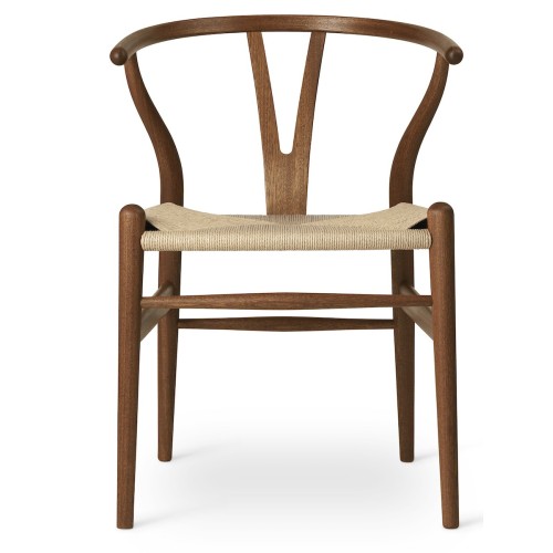 Carl Hansen & Søn – Chaise CH24, acajou huilé et corde de papier naturelle