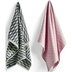 SOLD OUT - Diamant No 4 - 2 x tea towels Scholten & Baijing - HAY