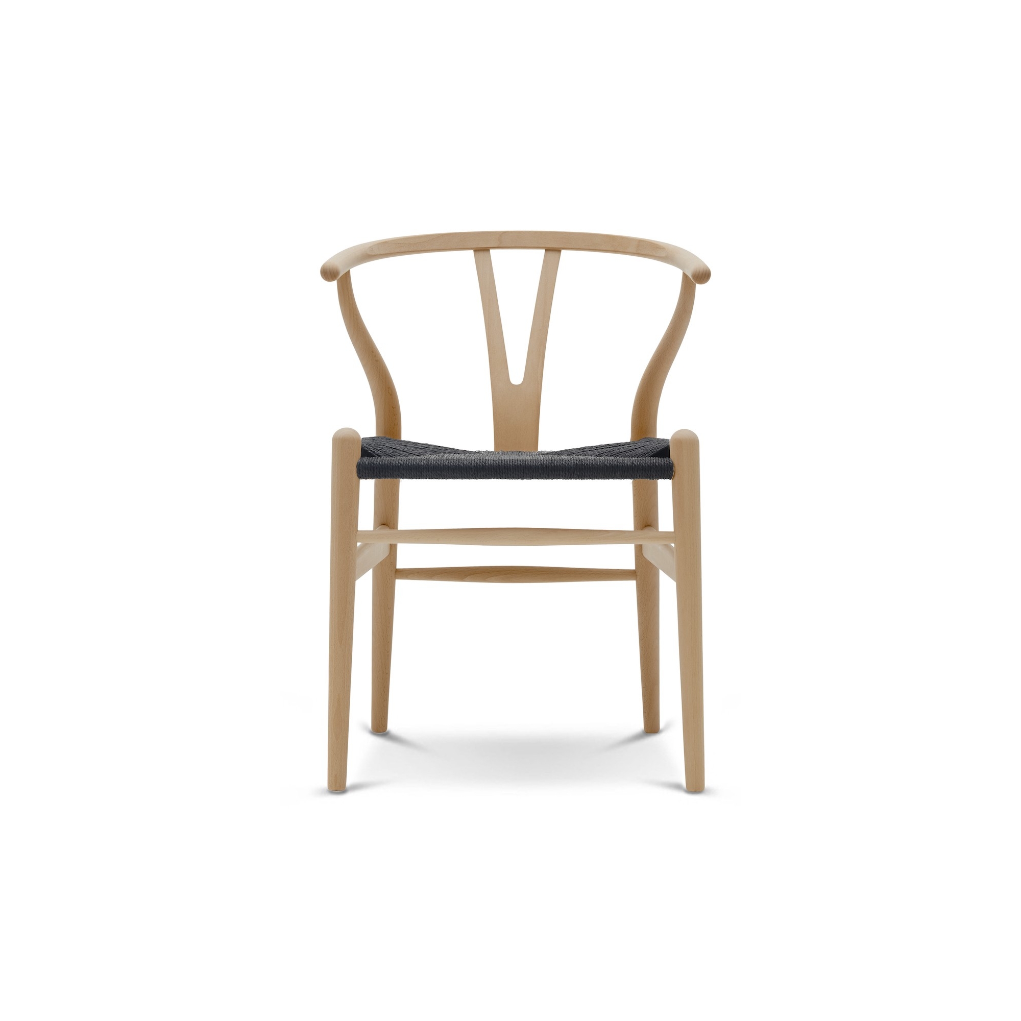 Carl Hansen & Søn – CH24 chair, lacquered beech and black papercord