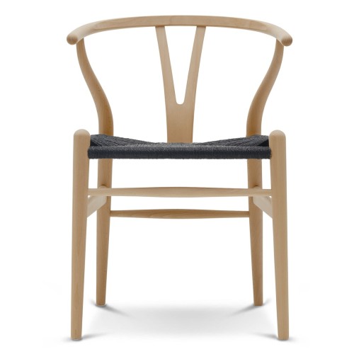 Carl Hansen & Søn – CH24 chair, lacquered beech and black papercord