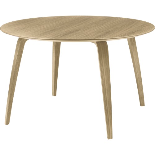 chêne - table de repas Gubi ronde Ø120cm