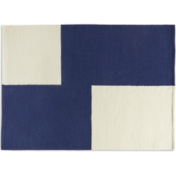 blue offset - 170x240 cm - Flat Works rug - HAY - HAY