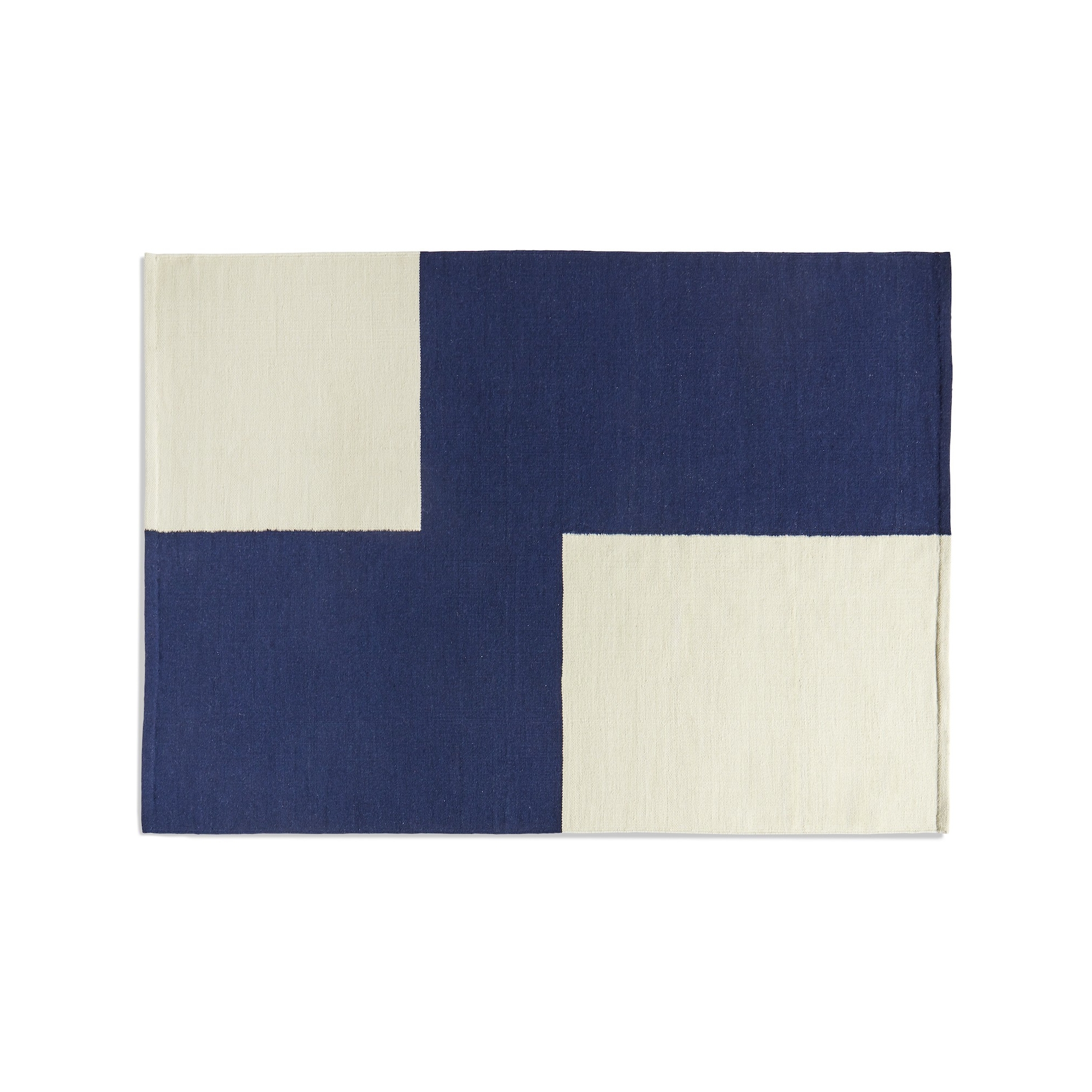 blue offset - 170x240 cm - Flat Works rug - HAY - HAY