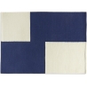 blue offset - 170x240 cm - Flat Works rug - HAY - HAY