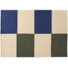 peach green check - 170x240 - Flat Works rug - HAY - HAY