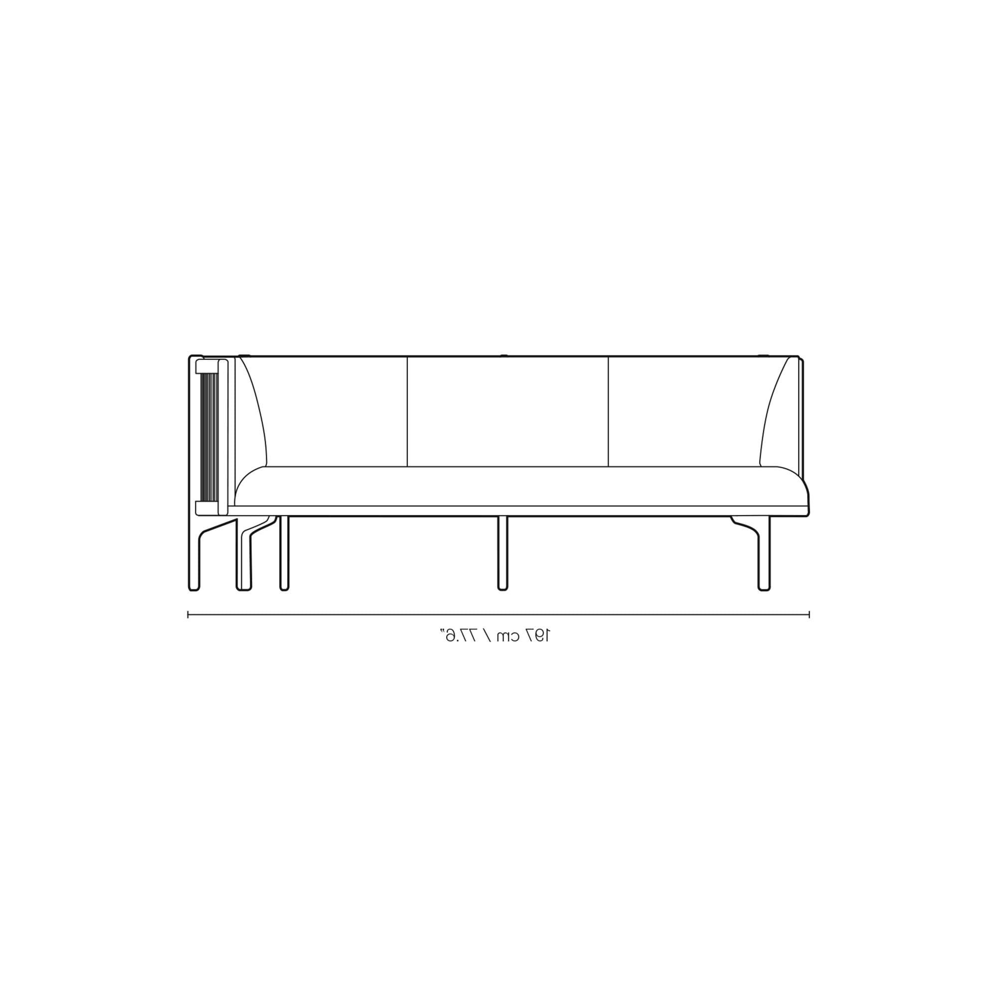 Canapé Sideways RF1903 - Carl Hansen & Søn