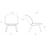 Beetle Lounge Chair - Gubi