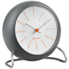 Bankers alarm clock - marble grey - Arne Jacobsen