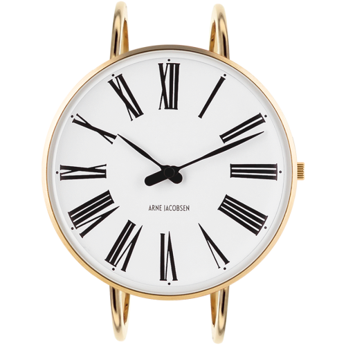 Roman watch - Ø30, Ø34 or Ø40 mm – gold/white, bangle