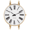 Montre Roman - Ø30, Ø34 ou Ø40 mm – or/blanc, bracelet jonc