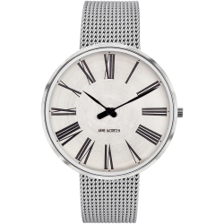 Montre Roman Sunray - Ø34 ou Ø40mm - acier inox, maille argentée