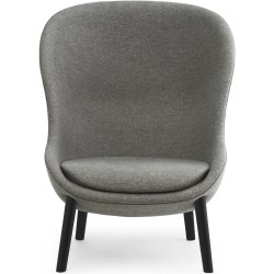 Main Line Flax MLF20 / chêne noir - fauteuil haut Hyg - Normann Copenhagen