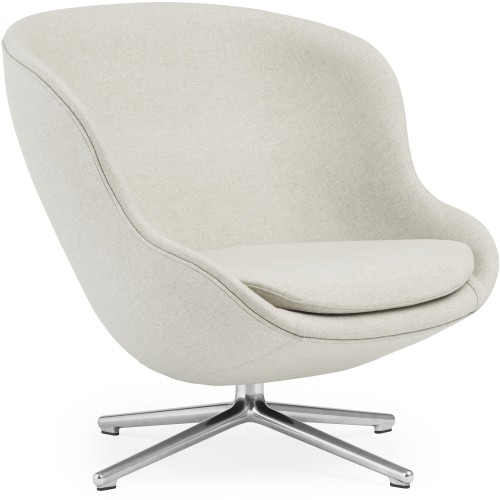 Line Flax MLF20 / aluminium - Hyg low chair - Normann Copenhagen