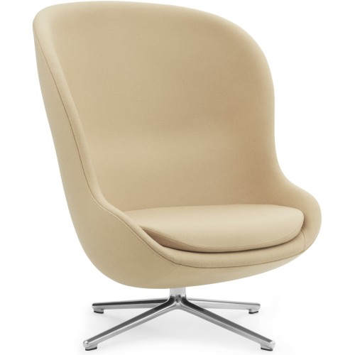 Synergy LDS16 / aluminium - fauteuil haut Hyg - Normann Copenhagen