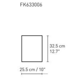 56 x 28 x 36 cm + shelf (FK630610 + FK633006) - Carl Hansen & Søn