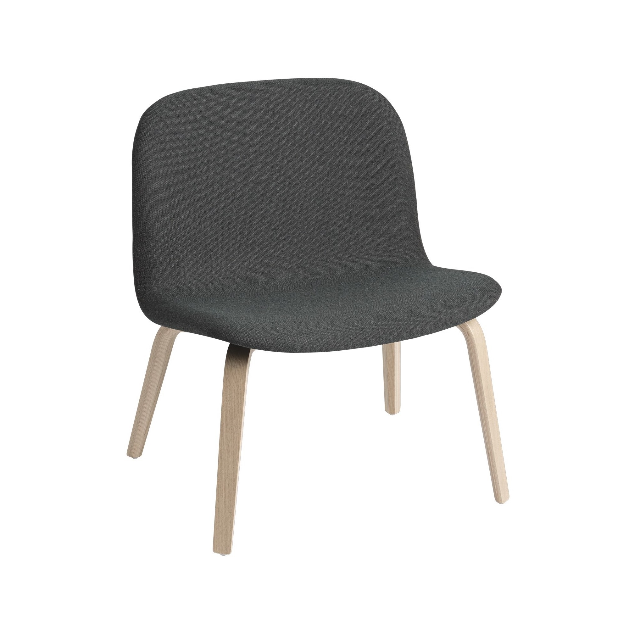 Fiord 991 + oak base - Visu lounge upholstered - Muuto