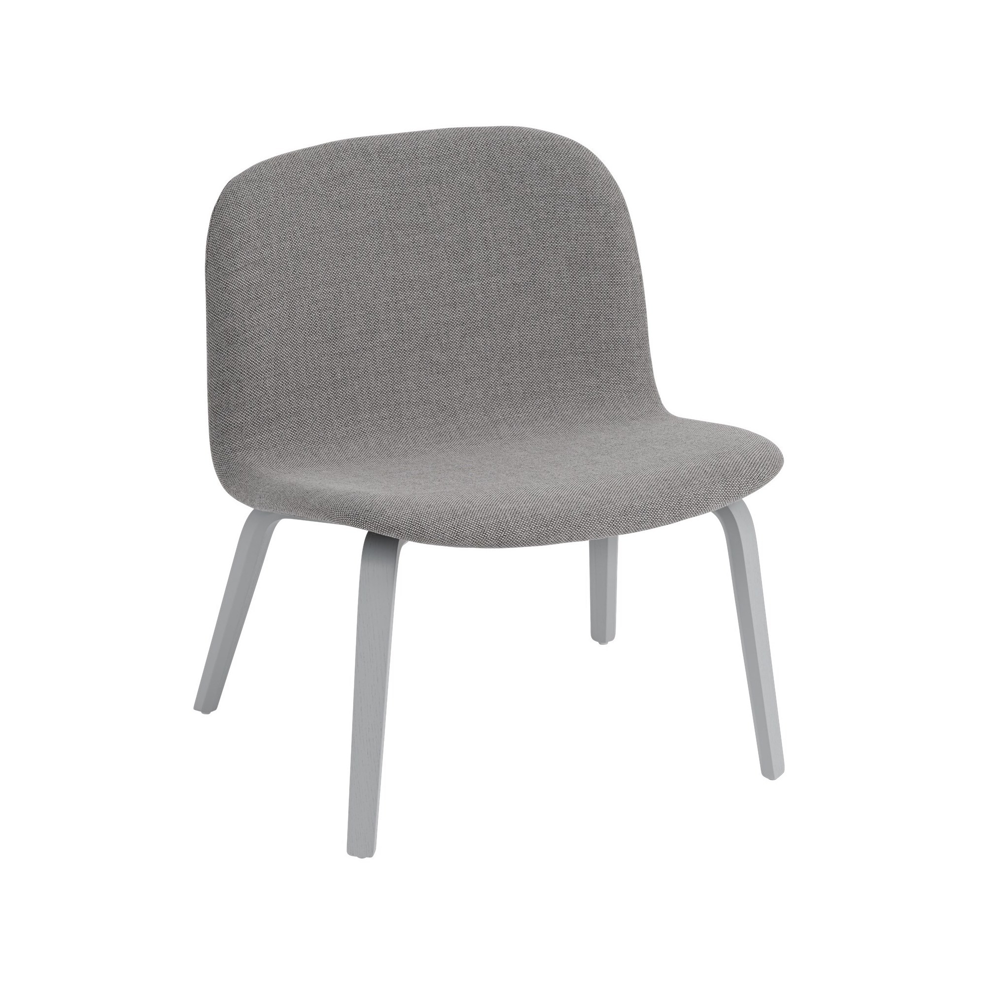 Re-wool 108  + grey base - Visu lounge upholstered - Muuto