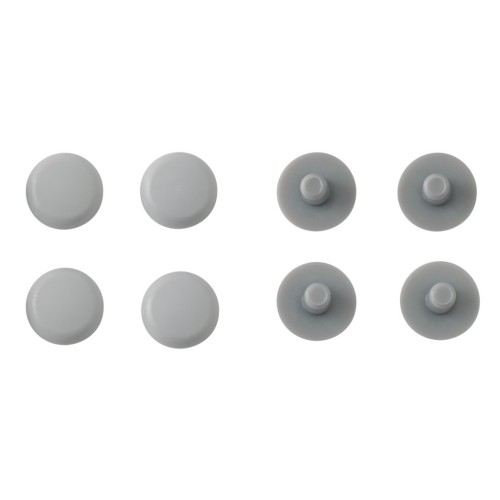 Grey - Set of 4  glides for VISU wood base (80157) - Muuto