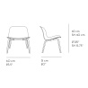 Visu Lounge Chair Upholstered - Muuto