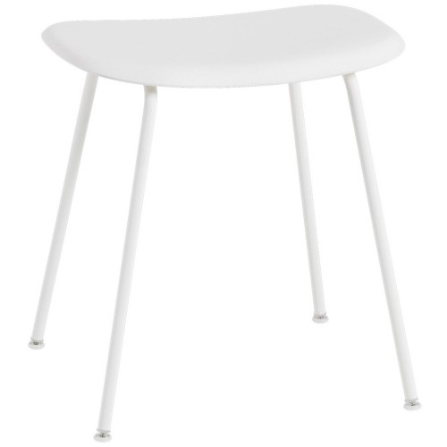 Fiber - tabouret - blanc / blanc - Muuto