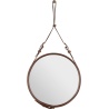 ø45cm - Cuir naturel - miroir circulaire Adnet - Gubi