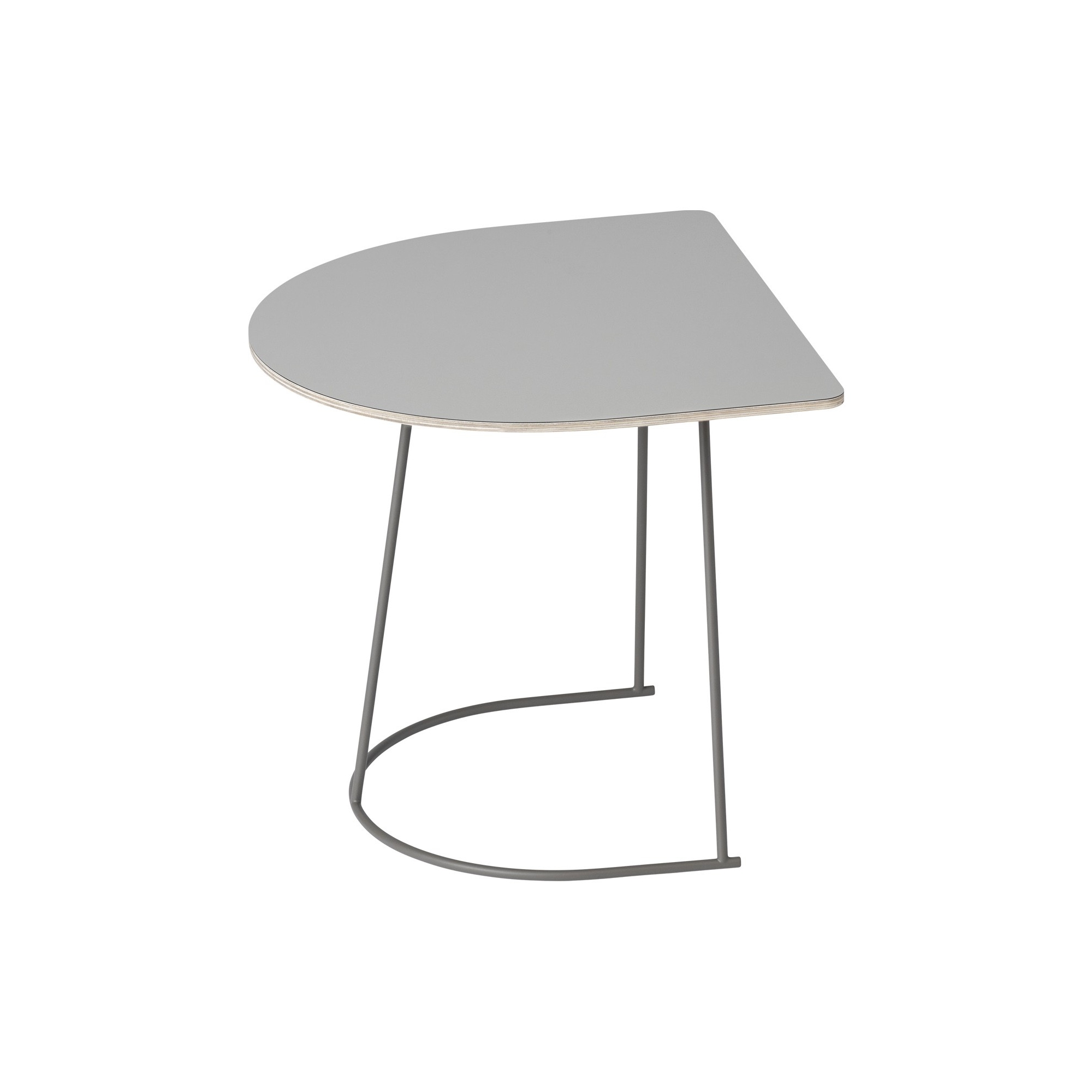 demi-lune - gris - Table Airy - Muuto