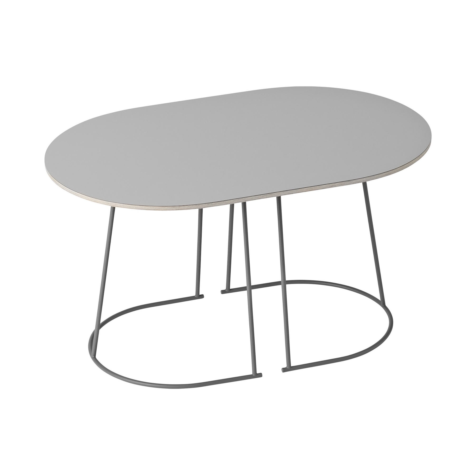 S - grey - Airy table - Muuto