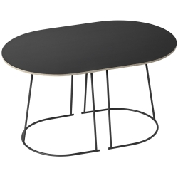 S - noir - Table Airy - Muuto