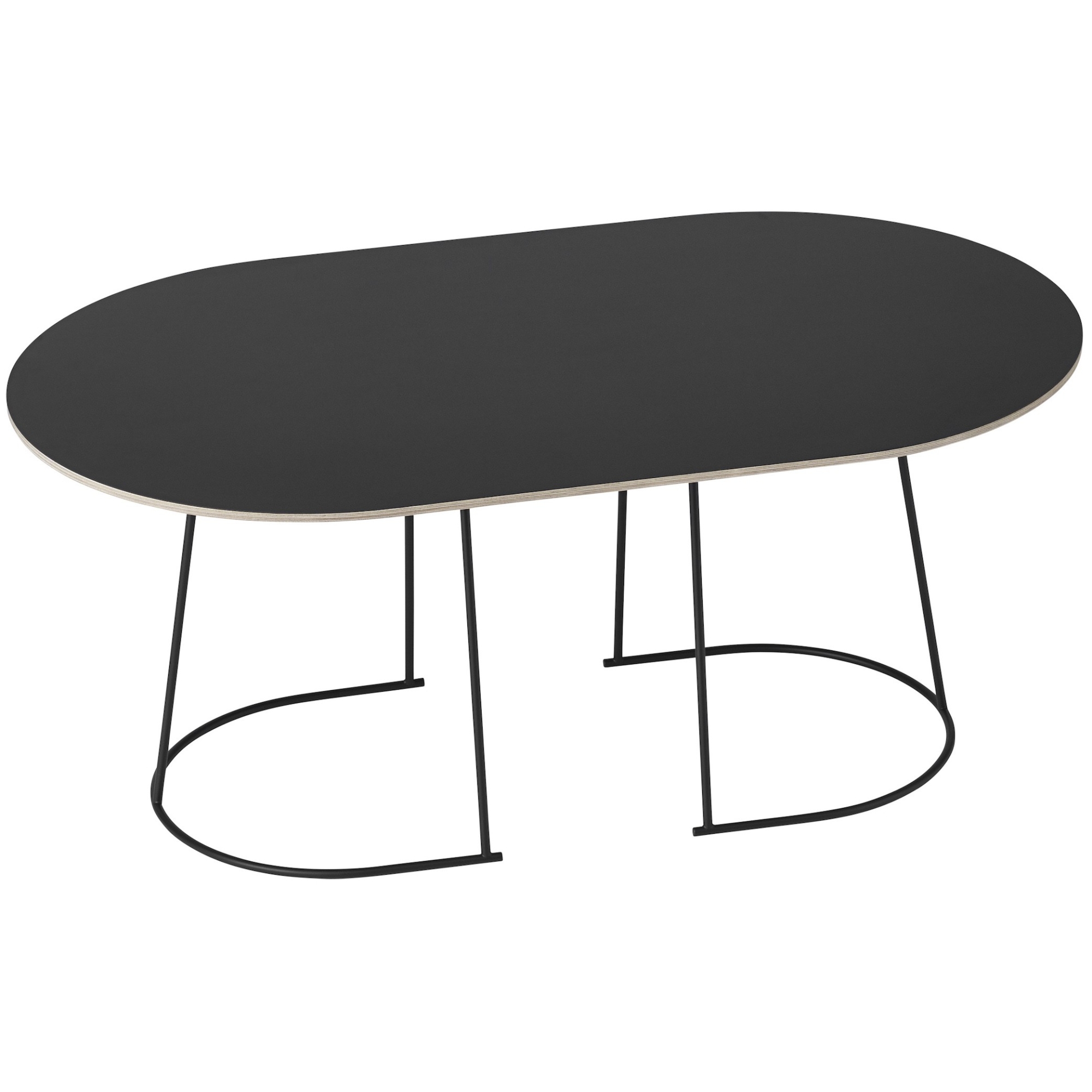 M - black - Airy table - Muuto