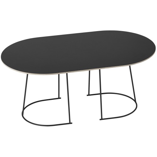 M - noir - Table Airy - Muuto