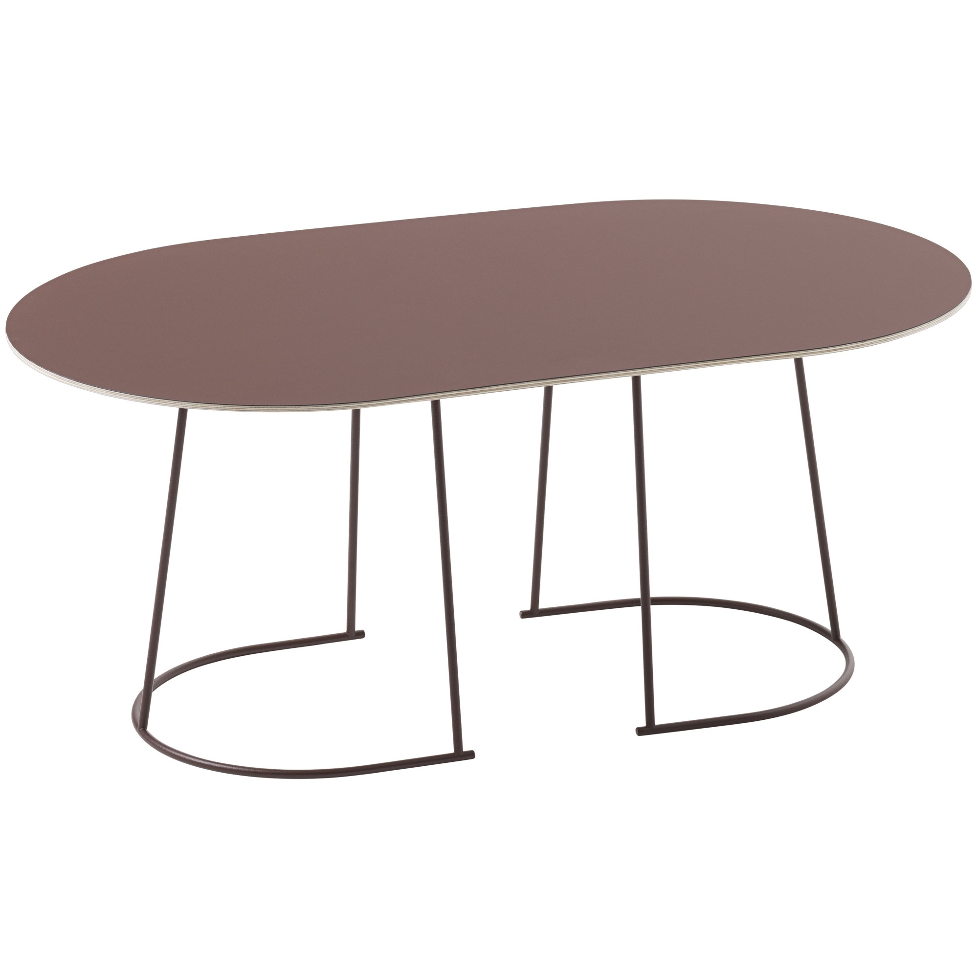 M - plum - Airy table - Muuto