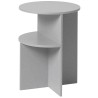 OUT OF STOCK - Halves Side Table - light grey - Muuto